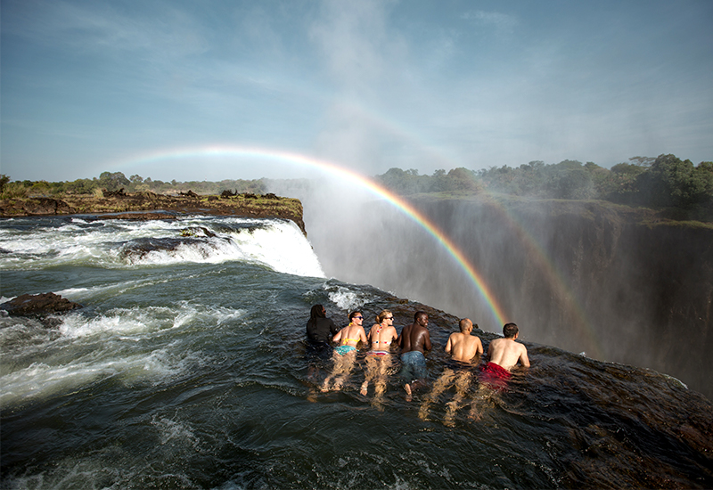Devil's Pool at Victoria Falls